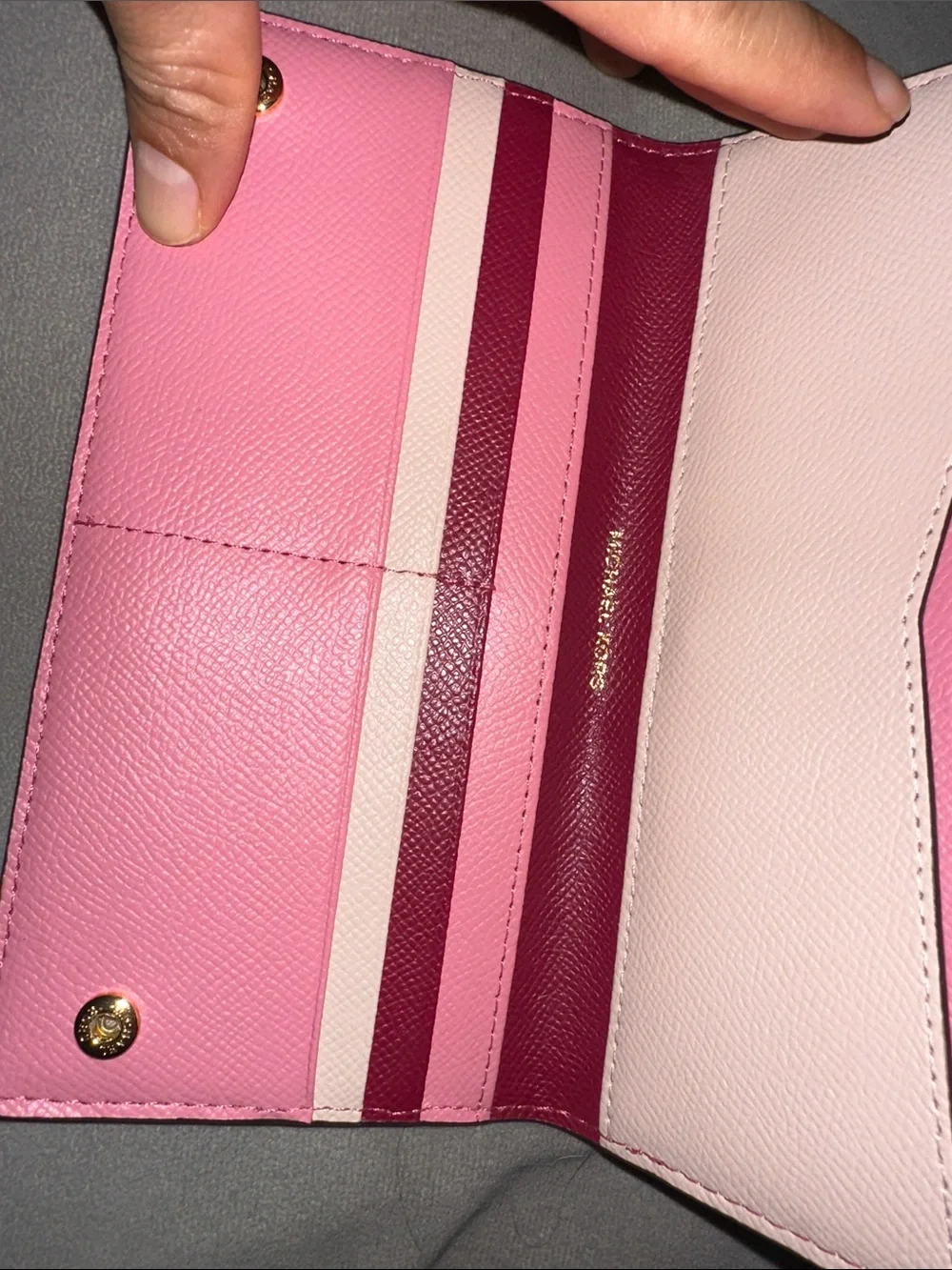 Michael Kors Zip-Around Leather Wallet